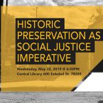 Historic Preservation as a Social Justice Imperative