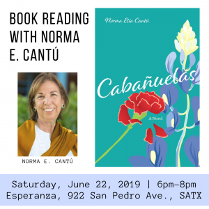 Cabañuelas Book Reading with Norma E. Cantú