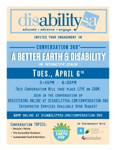 A BETTER EARTH & DISABILITY