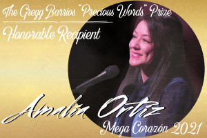 The Gregg Barrios "Precious Words" Prize Awards Ceremony 2021