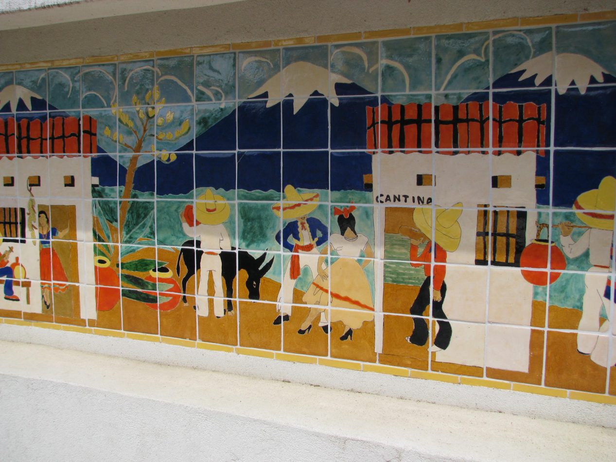 Maverick Tile Mural