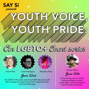Youth Voice, Youth Pride: an LGBTQ+ Event Series