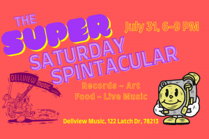 Super Spintacular Vinyl & Art Pop Up
