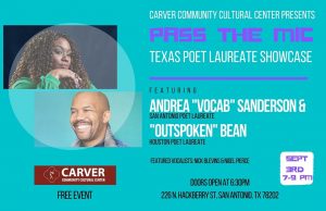 Pass the Mic: Texas Poet Laureate Showcase