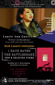 I Have Eaten the Rattlesnake: New & Selected Poems - Book Launch Celebration