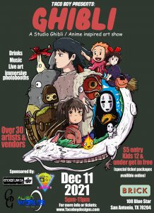 Ghibli (A Studio Ghibli/Anime Inspired Art Show)