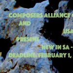 2022 New in SA Composition Contest