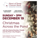 Heart of Texas Concert Band presents "Christmas Across the Pond"