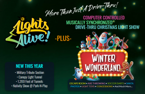Lights Alive! Drive Thru Christmas Light Show