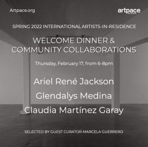Spring 2022 International Artists-in-Residence: Welcome Dinner and Community Collaborations