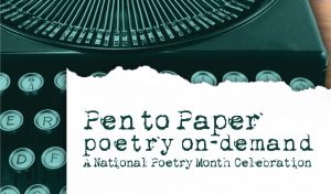 Pen to Paper: Poetry On-Demand