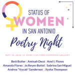 Status of Women in San Antonio: Poetry Night