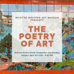 The Poetry of Art: National Poetry Month Celebration and Reading