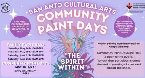 Community Paint Days - The Spirit Within Mural