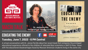 MACRI Talk: Educating the Enemy