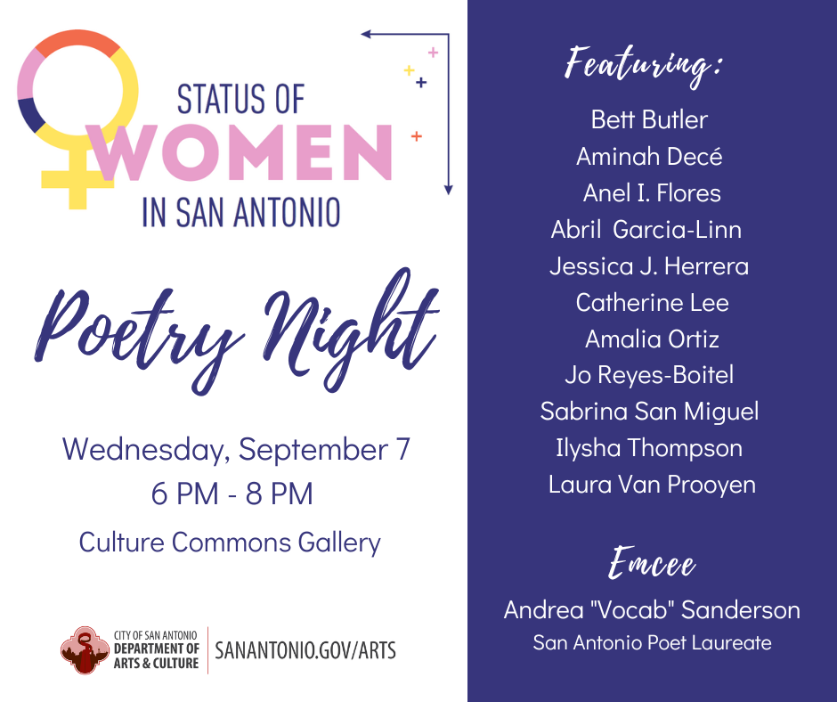 Gallery 1 - Status of Women Poetry Night