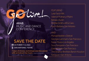GoLive! Arab Music and Dance Conference