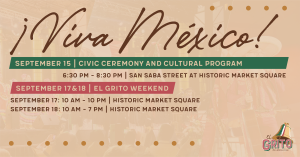 El Grito Cultural Program and Civic Ceremony