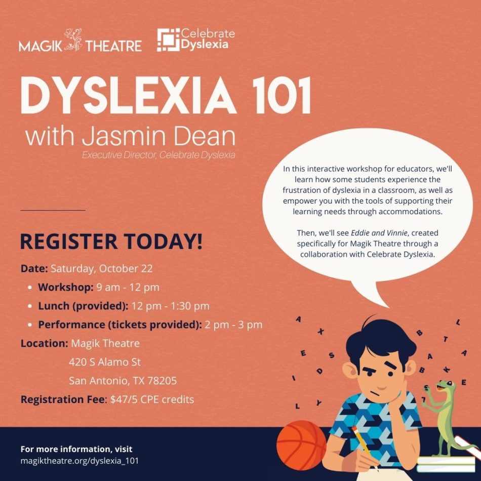 Dyslexia 101 Workshop with Jasmin Dean