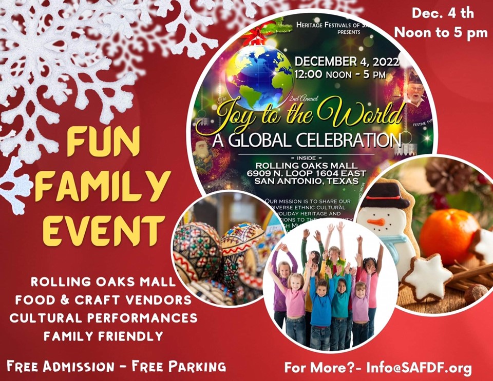 Joy To The World - Free Family Friendly Event