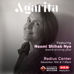 Agarita + Naomi Shihab Nye