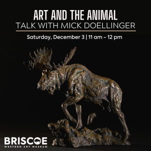 Art and the Animal:  Hands-on Artist Talk with Mick Doellinger