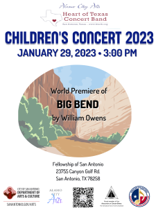 Alamo City Arts presents HTxCB Children’s Concert 2023