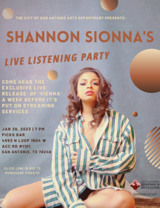 Shannon Sionna's Live Listening Party