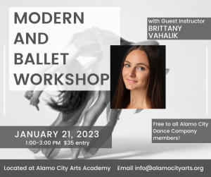 Advanced Modern and Ballet Workshop