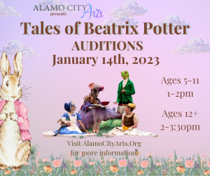 Alamo City Dance Company's Tales of Beatrix Potter auditions