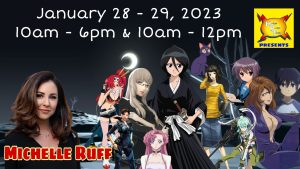 Michelle Ruff Meet & Greet - Rukia from Bleach / Luna from Sailor Moon - Any many more