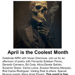 April is the Coolest Month