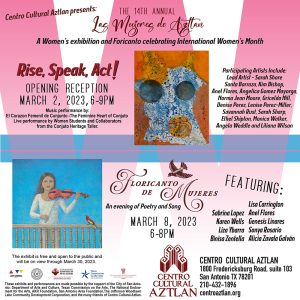 Floricanto de Mujeres, An evening of Poetry and Music