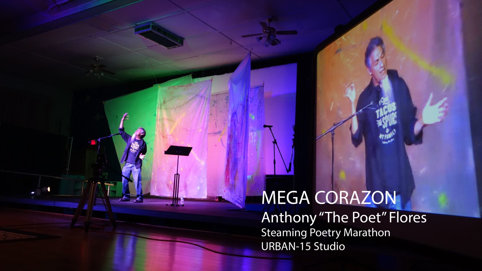 Gallery 1 - MEGA CORAZON - San Antonio's Marathon of Performance Poetry