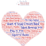 The Heart of Texas Concert Band Talent Showcase 2023