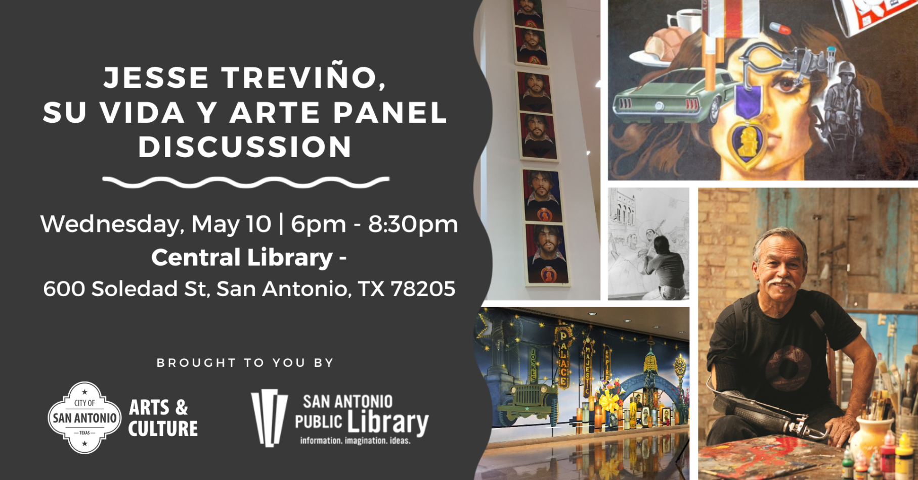 Gallery 1 - Jesse Treviño Su Vida y Arte Panel Discussion