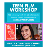 MACRI Summer Film Series: Teen Film Workshop