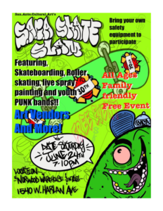 San Anto Cultural Arts Skate Slam!