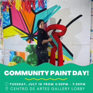 Community Paint Day at Centro de Artes