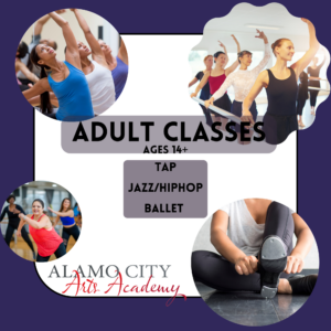 Adult classes at Alamo City Arts Academy