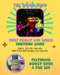 First Friday: Live Music by Shotgun ANiie