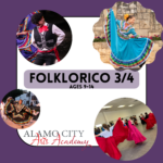 Intermediate Folklorico classes at Alamo City Arts Academy