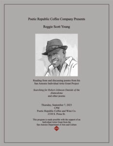 Poetic Republic Presents a Poetry Reading and Conversation With Reggie Scott Young