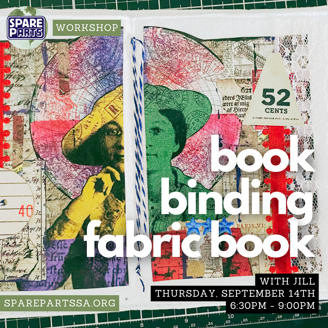 Book Binding: The all Fabric Book, Spare Parts Center for Creative