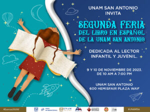 Segunda Feria del Libro en Español de la UNAM San Antonio