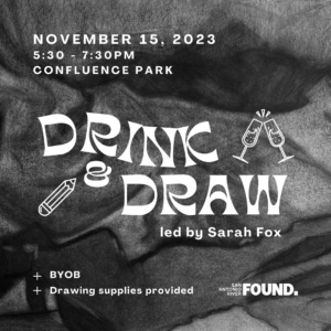 Drink & Draw at Confluence Park
