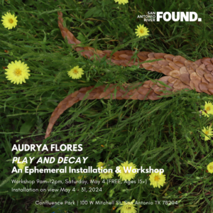 Audrya Flores, Play and Decay at the Confluence Installation Workshop