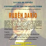 Ruben Dario: Poet, Journalist, Diplomat (Lecture in Spanish)