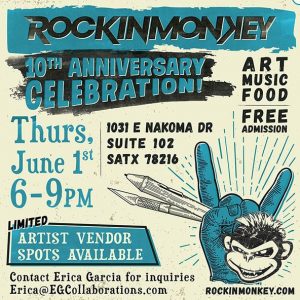 10th Anniversary Celebration at Rockin Monkey - June 1, 2017