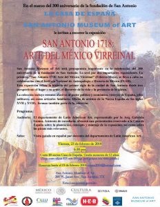 San Antonio 1718:  Arte del México Virreinal (in Spanish)